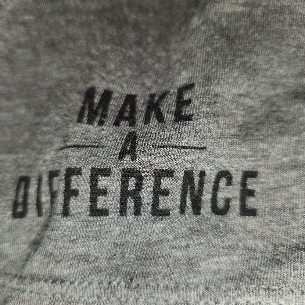 Gray Graphic Tee - No Dog Left Behind - Picture 4 of 4